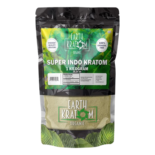 Earth Kratom Organic Kratom Powder 1 Kilogram 6548 - image 1