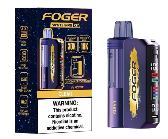Wholesale Foger Switch Pro Kit 30K Puffs Disposable - 5ct 5562 - image 1