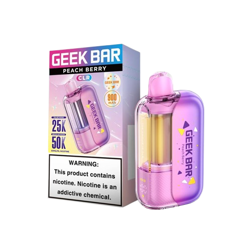 Wholesale Geek Bar CLR 50K Disposable Vape | 5ct 10056 - image 1