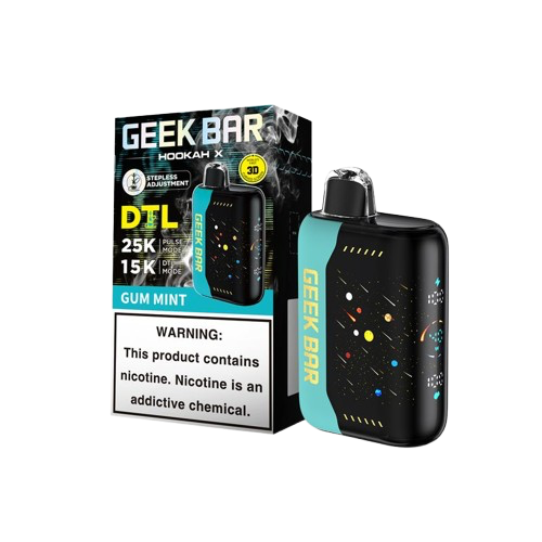 Wholesale Geek Bar Hookah X 25K Puffs Disposable Vape Device - 5ct 9039 - image 1
