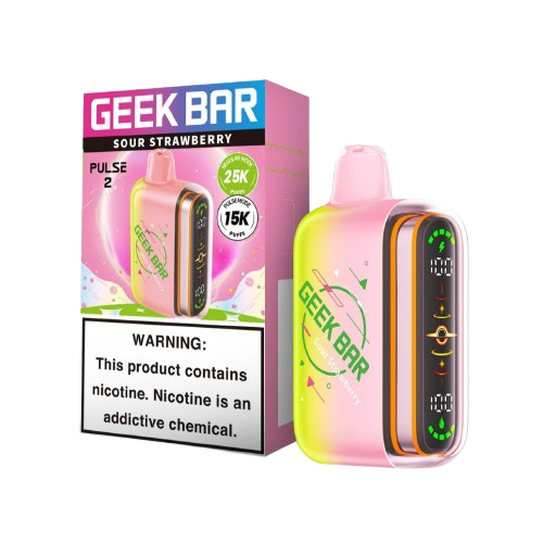 Wholesale Geek Bar Pulse 2 25000 Puffs Disposable Vape Device - 5ct 11260 - image 1