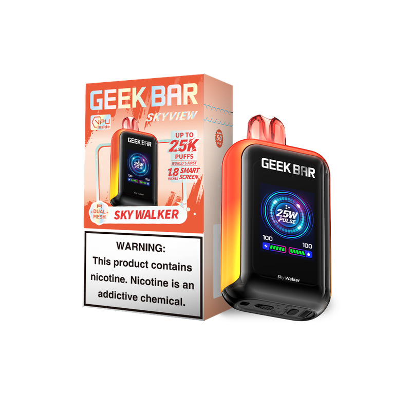 Wholesale Geek Bar Skyview 25000 Puffs Disposable Vape Device - 5ct 1518 - image 1