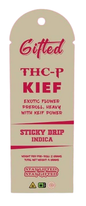Gifted Kief THC-P 2mg  Pre-Rolls | 10ct  11421 - image 1