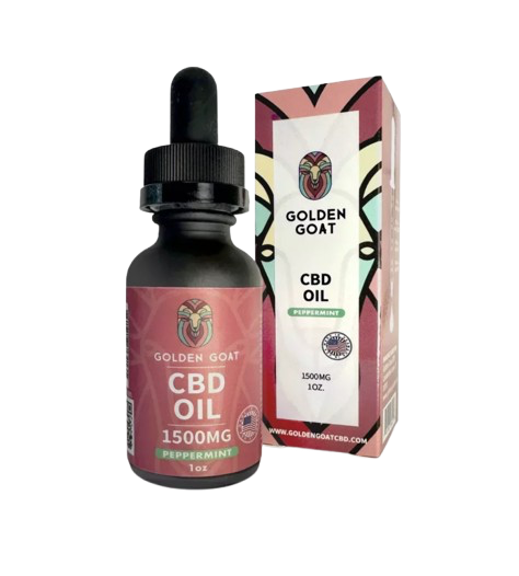 Golden Goat 1500mg CBD Oil 9391 - image 1