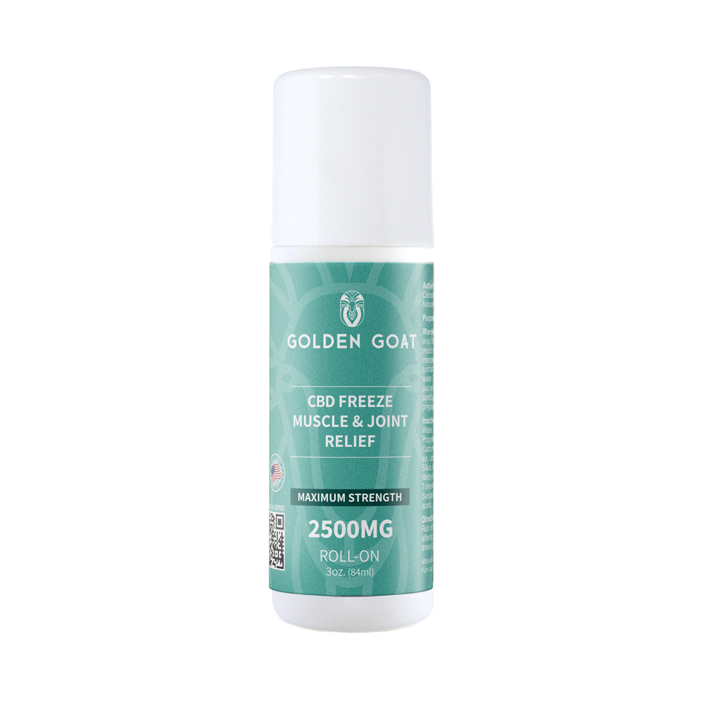 Golden Goat 2500mg CBD Freeze Muscle & Joint Relief Roll-On 9387 - image 1