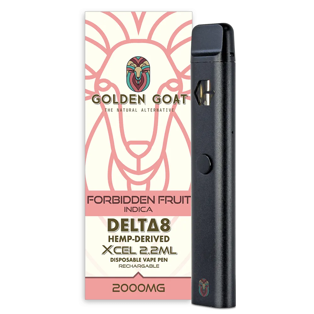 Golden Goat D8 Disposable Vape Pen - 5ct 3660 - image 1