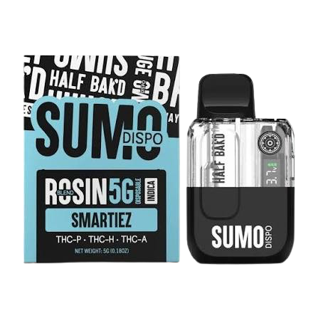 Half Bak'd Sumo Dispo 5G Rosin Blend Disposable - 5ct. 3588 - image 1