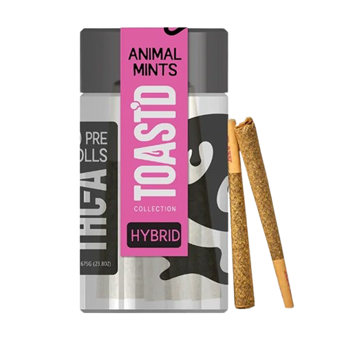 Half Bak'd TOAST'D Collection THC-A 7Prerolls w/THC-P Caviar - 8ct. 4797 - image 1