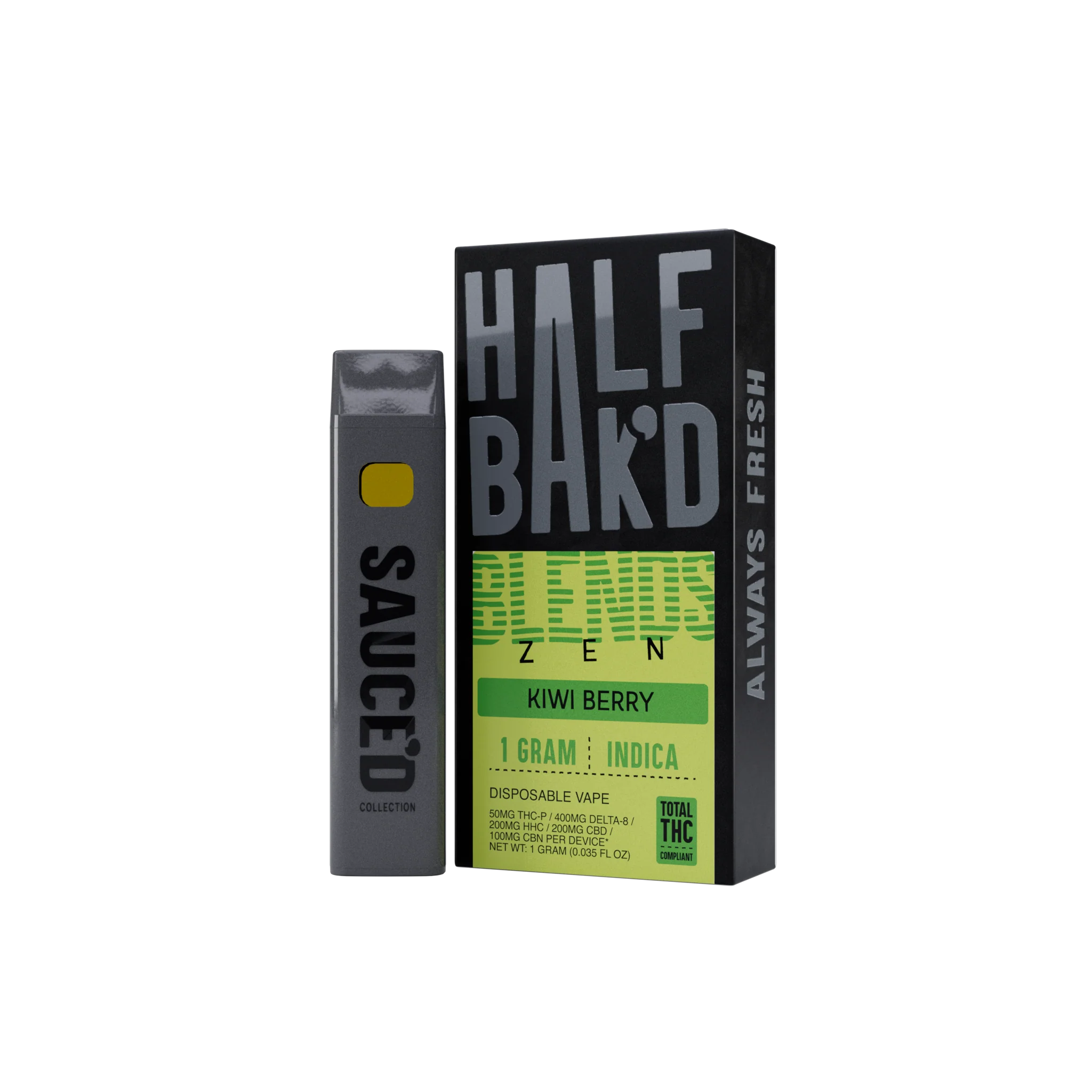 Half Bakd Blends THC Disposable Vape 1g | 5ct  10097 - image 1
