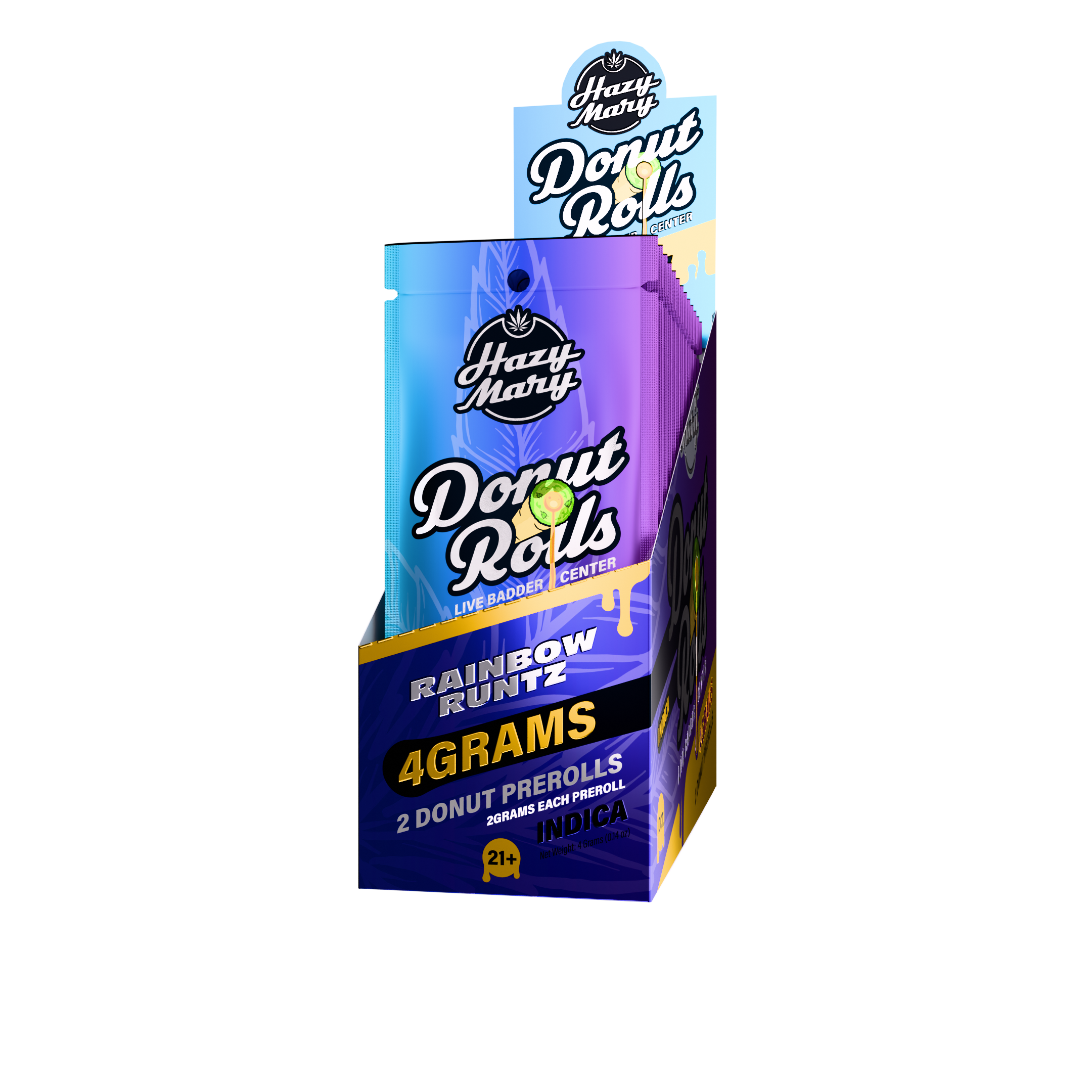 Hazy Mary 4G 2CT. Donut Rolls - 10ct. 5482 - image 1