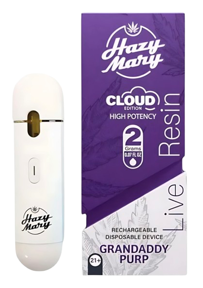 Hazy Mary Cloud Edition 2G Disposable - 5ct. 5524 - image 1
