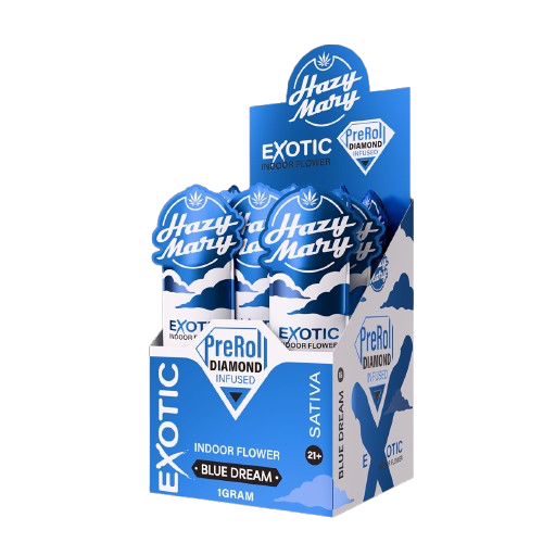 Hazy Mary Diamond Infused Pre-Roll 1G - 40ct. 5495 - image 1