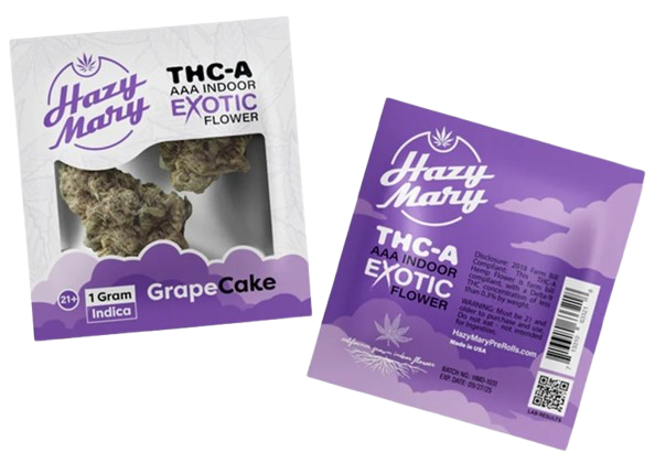 Hazy Mary THC-A AAA Indoor Exotic Flower 1G - 20ct. 5517 - image 1