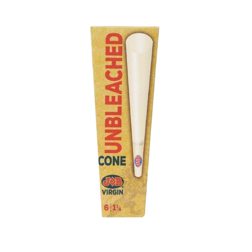 JOB Virgin 1¼ Unbleached Cone 6 packs - 32ct. 1471 - image 1