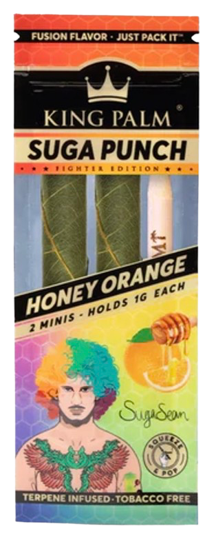 King Palm Suga Punch Honey Orange Mini Rolls 2974 - image 1