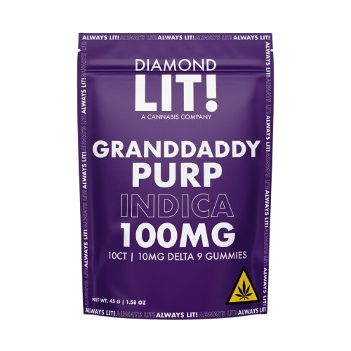 LIT! Diamond 10mg THC Gummies - 10ct. 9401 - image 1