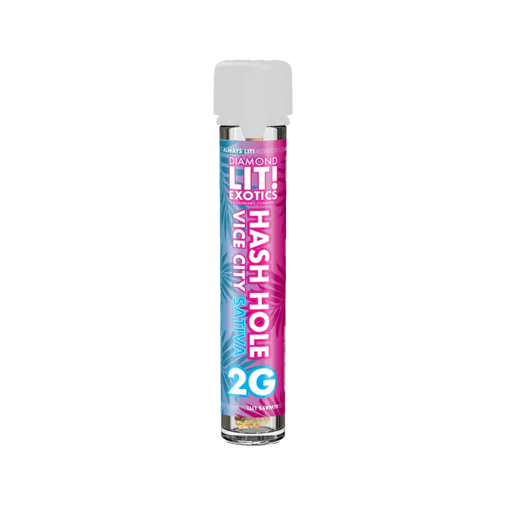 LIT! Exotics Hash Hole THC Pre Roll 2G -5CT 10092 - image 1