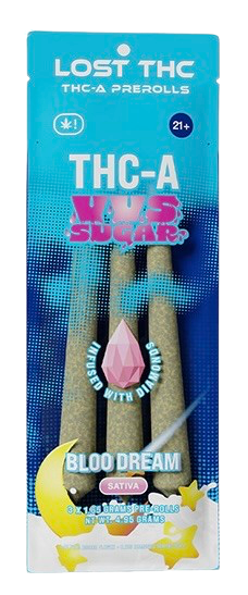 Lost THC THC-A VVS Sugar Pre-Rolls - 10ct. 5614 - image 1