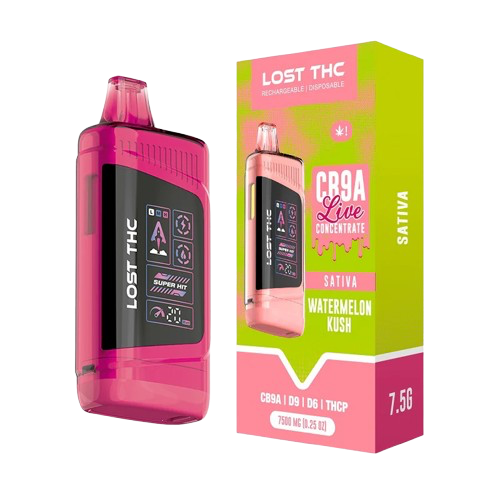 Lost THC V3 CB9A Live Concentrate 7500mg Disposable - 5ct 5336 - image 1