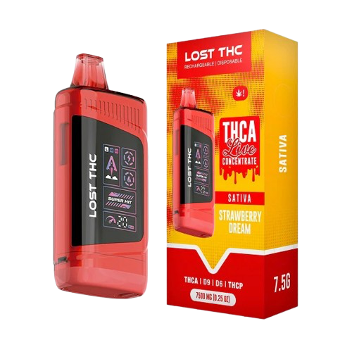 Lost THC V3 THCA Live Concentrate 7500mg Disposable - 5ct 5255 - image 1