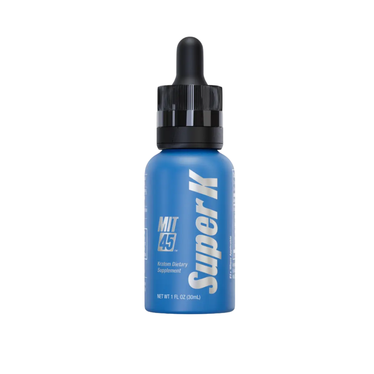 MIT45 Super K Regular Blend 30mL Kratom Dietary Supplement - 12ct. 6886 - image 1
