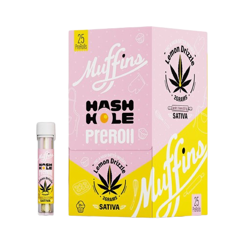 Muffins 2GHash Hole Pre-Roll - 25ct. 5814 - image 1