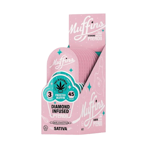 Muffins Diamond Infused Pre-Roll 3pk - 10ct. 5818 - image 1
