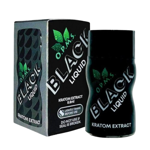 O.P.M.S. Black Liquid Shots Kratom Extract - 50ct. 4751 - image 1