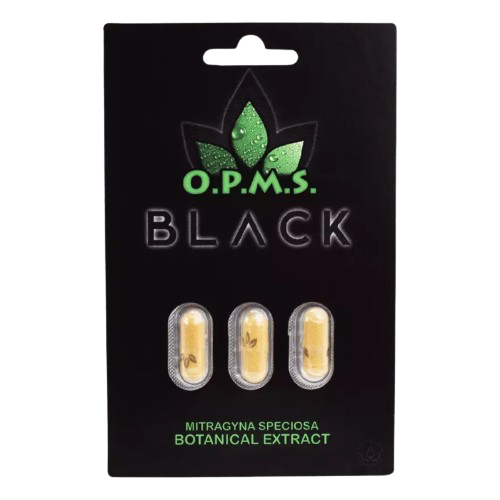 O.P.M.S. Black Pills 3ct - 10pk 1339 - image 1
