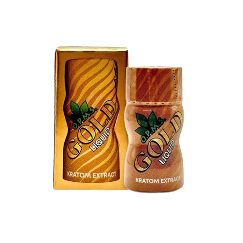 O.P.M.S. Gold Liquid Shots Kratom Extract - 50ct. 4750 - image 1
