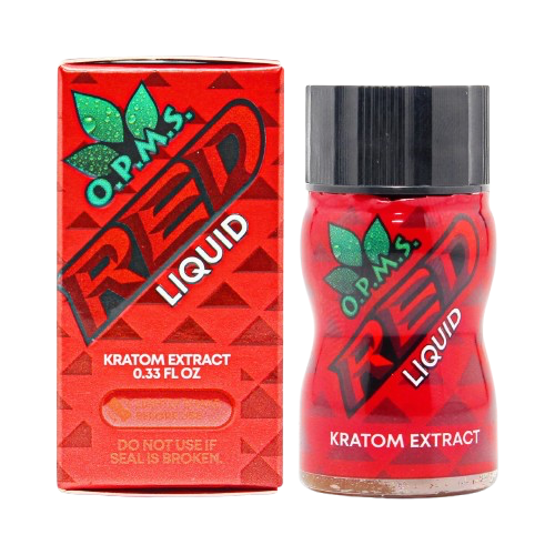 O.P.M.S. Red Liquid Shots Kratom Extract - 50ct. 5409 - image 1