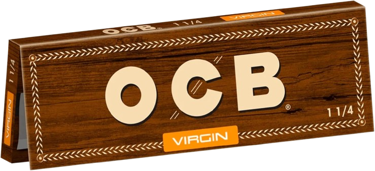 OCB Virgin 1¼ Unbleached Cigarette Papers 1328 - image 1