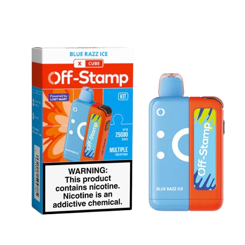 Off-Stamp X-Cube Kit 25000 Puffs Disposable Device Wholesale - 5ct 4680 - image 1