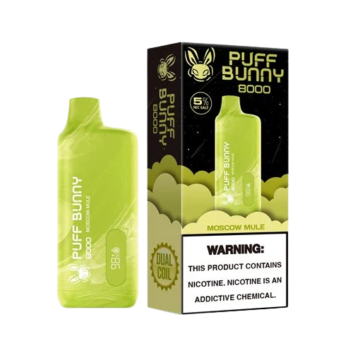 Puff Bunny 8000 Puffs Rechargeable Disposable Vape Device - 10ct 160 - image 1