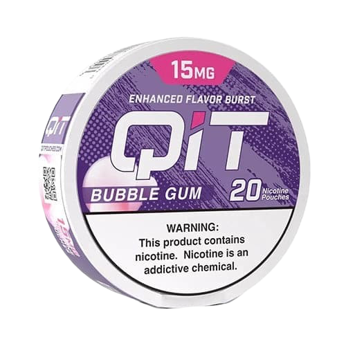 QIT Tobacco Free Nicotine Pouches - Bubble Gum 5pk 2516 - image 1