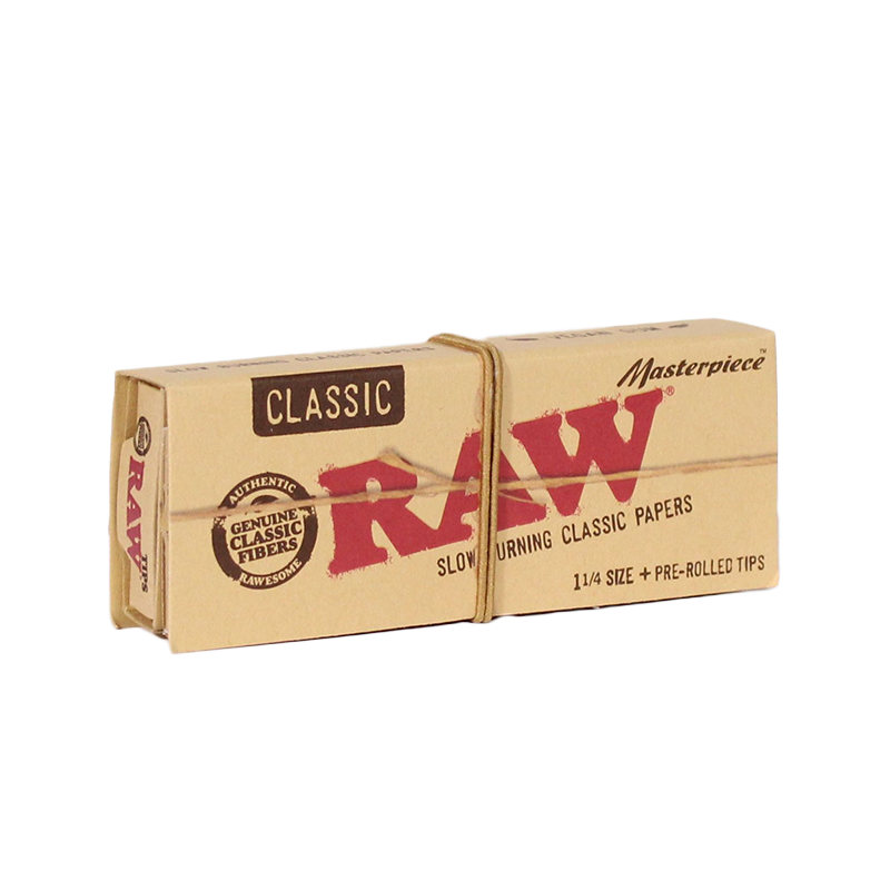RAW Classic Masterpiece 1¼+ Pre-Rolled Tips 1380 - image 1
