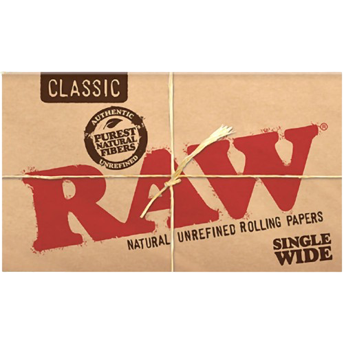 RAW Classic Single Wide Rolling Papers 1354 - image 1