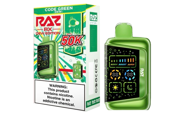 RAZ RX Dew Edition 50K Puffs Disposable Vape Device Wholesale - 5ct 8931 - image 1
