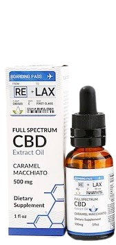 RE LAX Full Spectrum CBD Extract Oil - 500mg 6398 - image 1