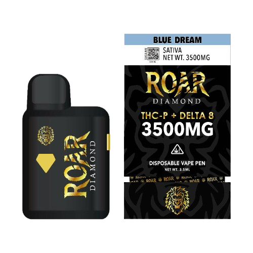 ROAR Diamond 3500mg THC-P + D8 Disposable Vape Pen  2155 - image 1