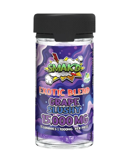 SMAK'D 15000mg Infused Gummies Exotic Blend - 6ct. 6650 - image 1