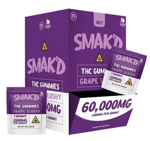 SMAK'D Exotic Blend 60,000MG THC Gummies - 30 ct. 11181 - image 1