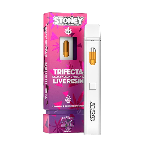 STONEY™ Trifecta D8 + D9 + D10 Live Resin 3.5g Premium Vape 3190 - image 1