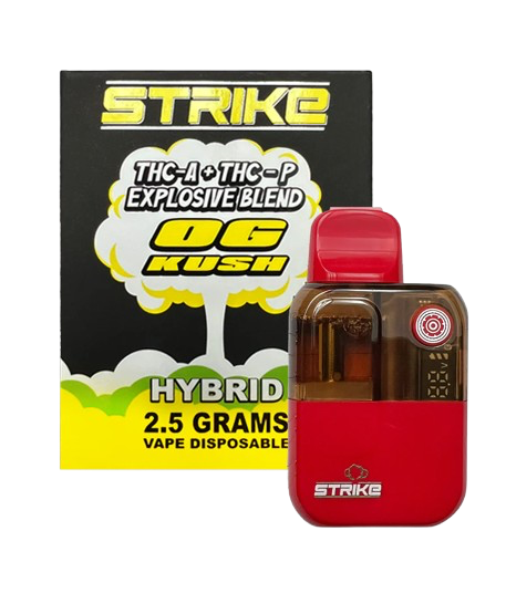 Strike THC-A + THC-P Explosive Blend 2.5g Vapes - 5ct. 6664 - image 1