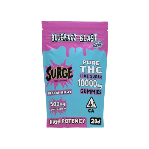 Surge 10,000mg Pure THC High Potency Gummies - 20ct. 9215 - image 1