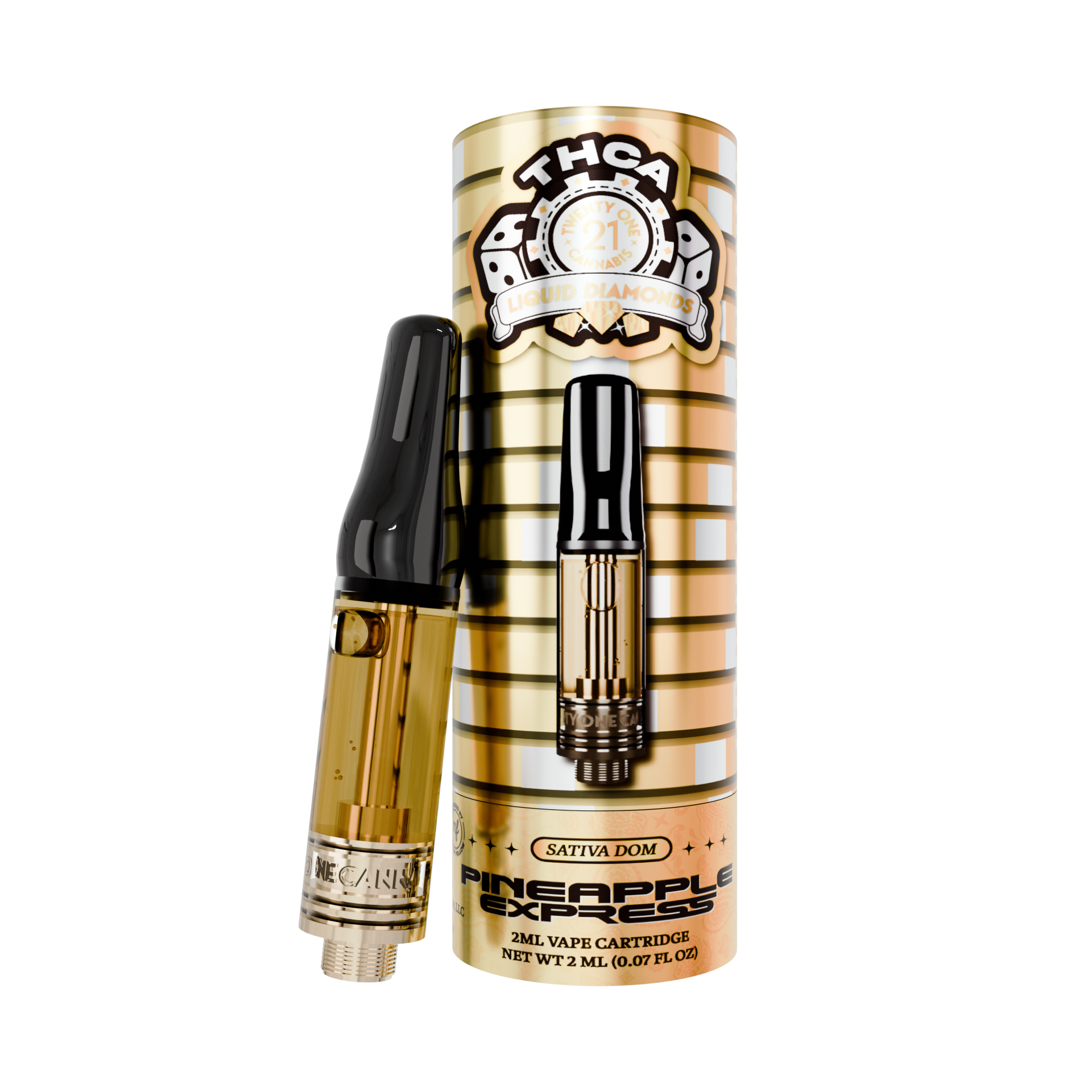 Twenty One Liquid Diamonds 2mL Vape Cartridges - 6ct. 5868 - image 1