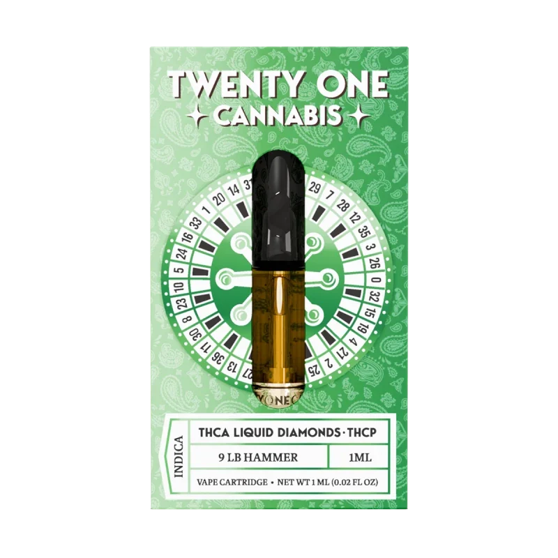Twenty One THCA Liquid Diamonds THCP 1mL Vape Cartridges - 6ct. 5875 - image 1