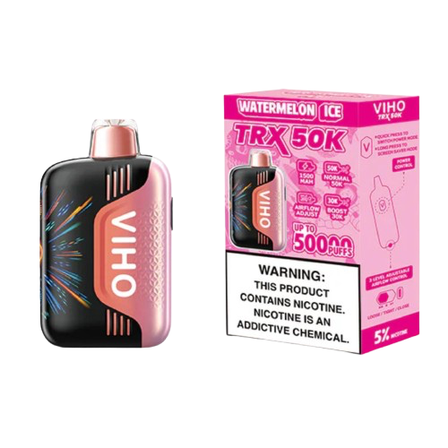 VIHO TRX 50K Puffs Disposable Vape Device - 5ct. 7719 - image 1