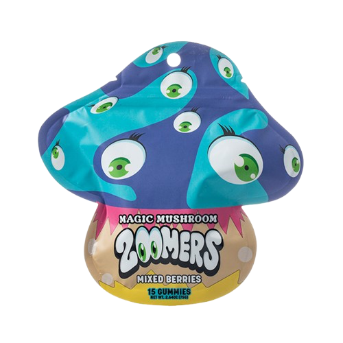 Zoomers Magic Mushroom Gummies 5pk. 15ct. 8481 - image 1