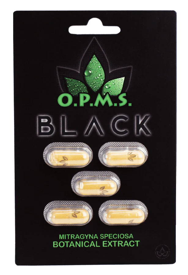 O.P.M.S. Black Pills 5ct - 10pk 1340 - image 1